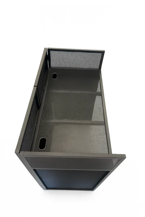 עמדת DJ ממתכת כולל תיק נשיאה-SW-DJ