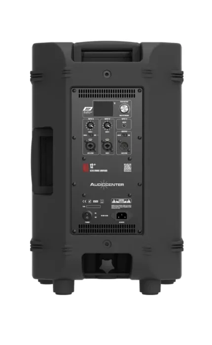 רמקול מוגבר AUDIO CENTER 15+1 1600W צג דיגיטלי BT+MIC+LINE מדגם:MA15+