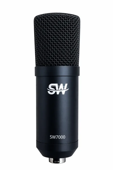 מיקרופון קונדנסר מקצועי SW-7000 להקלטות אולפן ופודקאסט