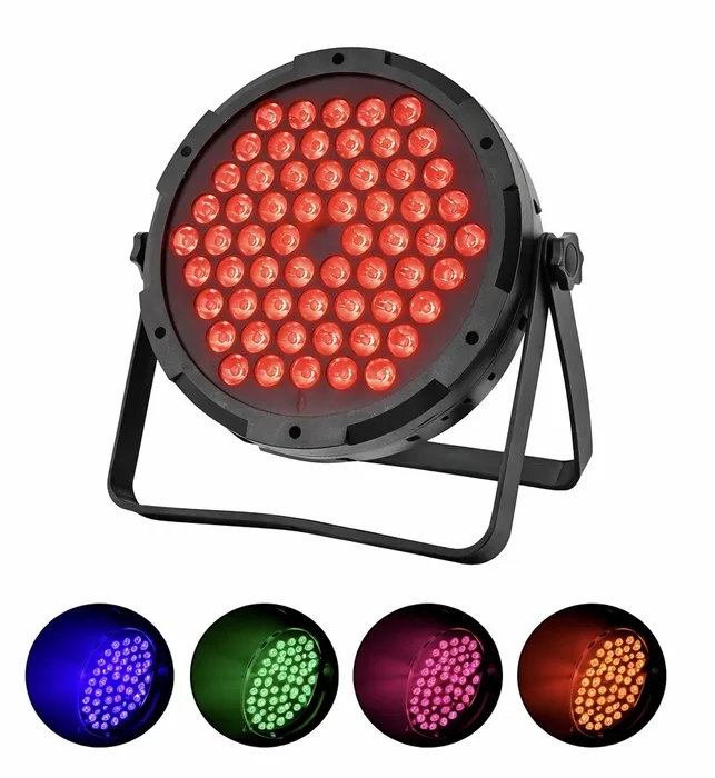 פנס תומס לד PL62N-RGB – 60X3W RGB