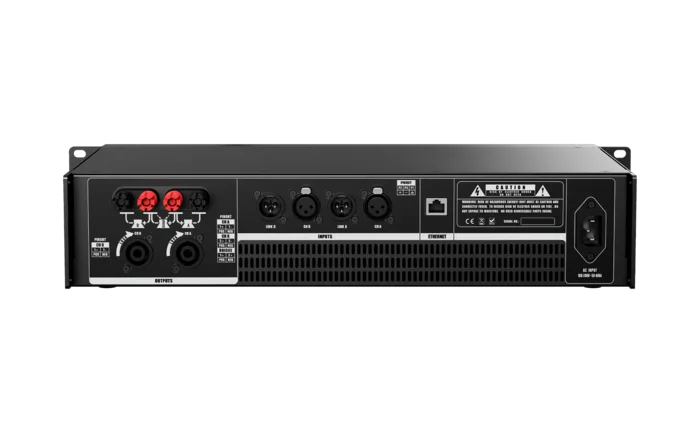 מגבר כוח מקצועי UTA902DSP עם DSP מובנה ממותג:AUDIO CENTER