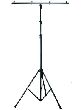 סט תאורת UV מקצועית – 4 פנסים מתכת Slim Par LED UV 18×10W + סטנד תאורה מסיבי ממתכת