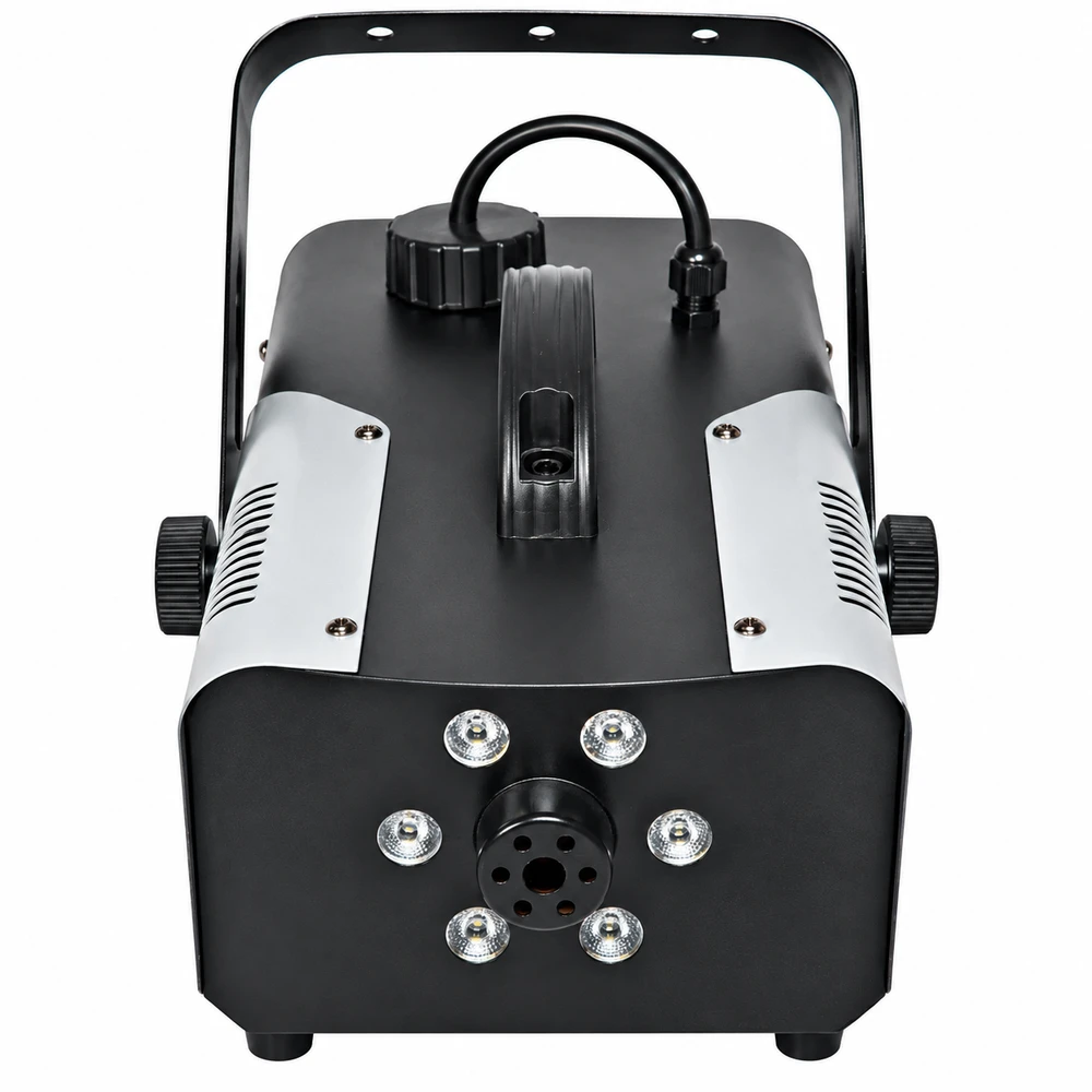 מכונת עשן מקצועית 900W עם 6×3W LED מבית:SW
