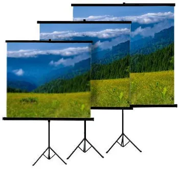 מסך חצובה - תלת רגלי