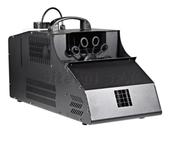 מכונת עשן ובועות 1000W עם טיימר ושליטה מרחוק
