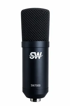 מיקרופון קונדנסר מקצועי SW-7000 להקלטות אולפן ופודקאסט