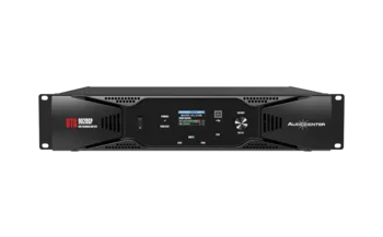 מגבר כוח מקצועי UTA902DSP עם DSP מובנה ממותג:AUDIO CENTER