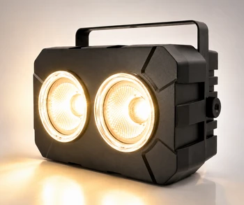 2EYE COB LIGHT – פנס COB מקצועי דו-עיני לבן קר+לבן חם/אמבר